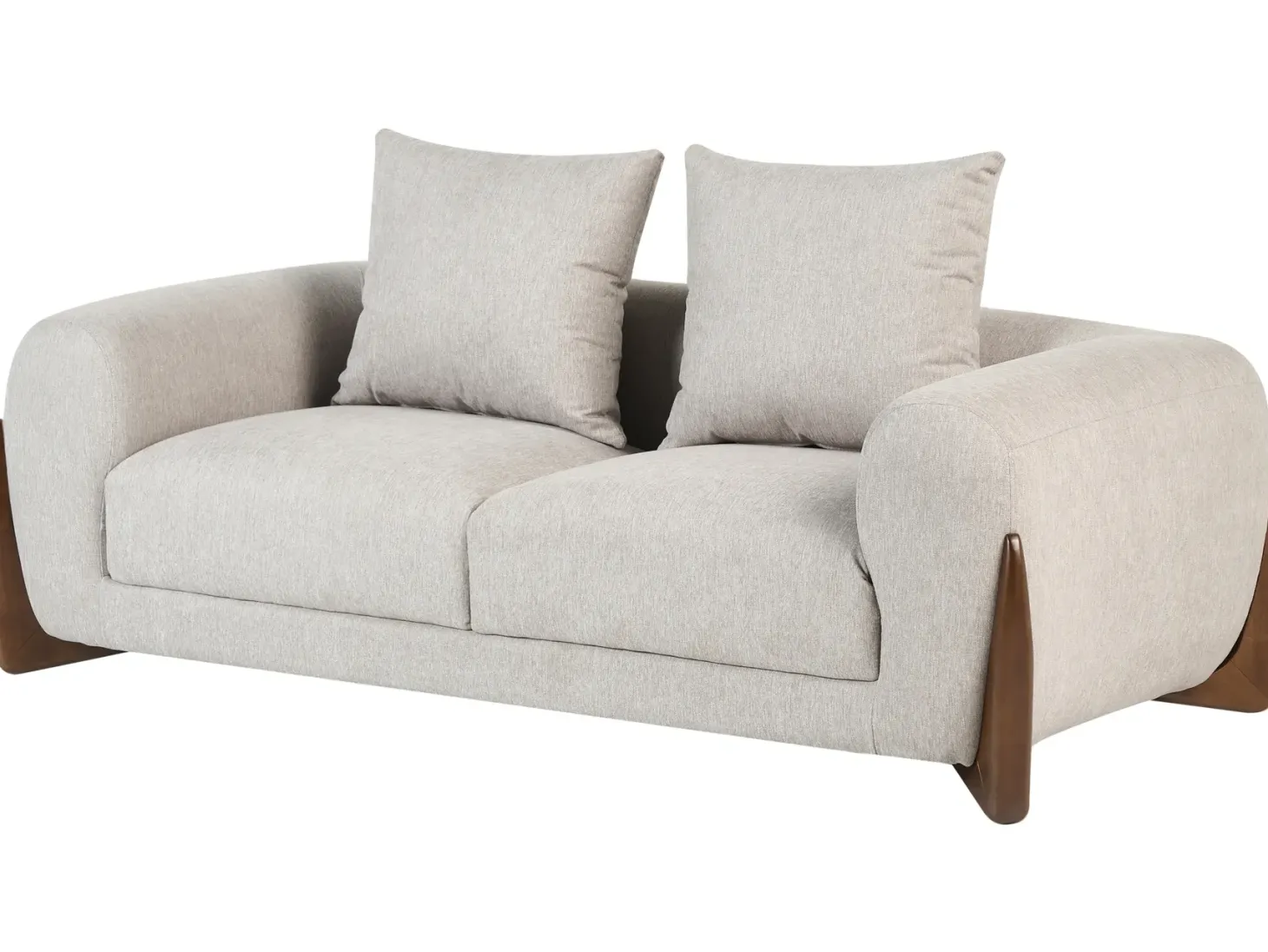 Sofa 2 personers VINLIDEN Brungrå