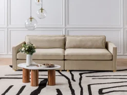 Sofa 3 personers VINSTRA Brungrå