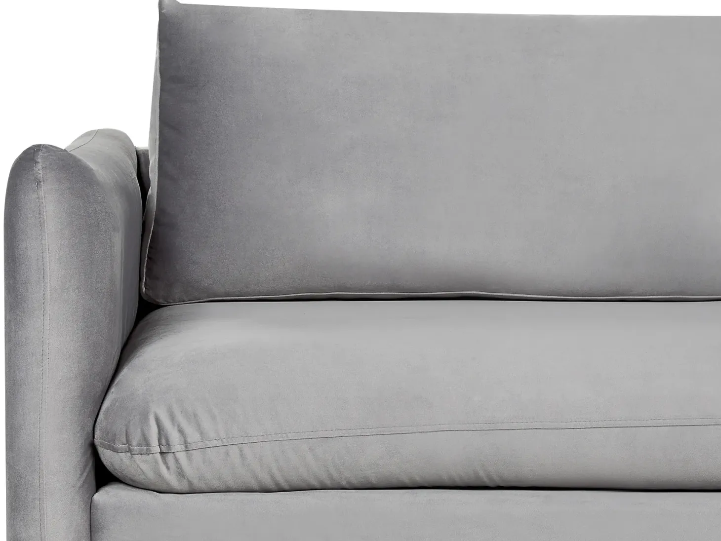 Sofa 3 personers VINTERBRO Velour Grå