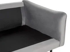 Sofa 3 personers VINTERBRO Velour Grå