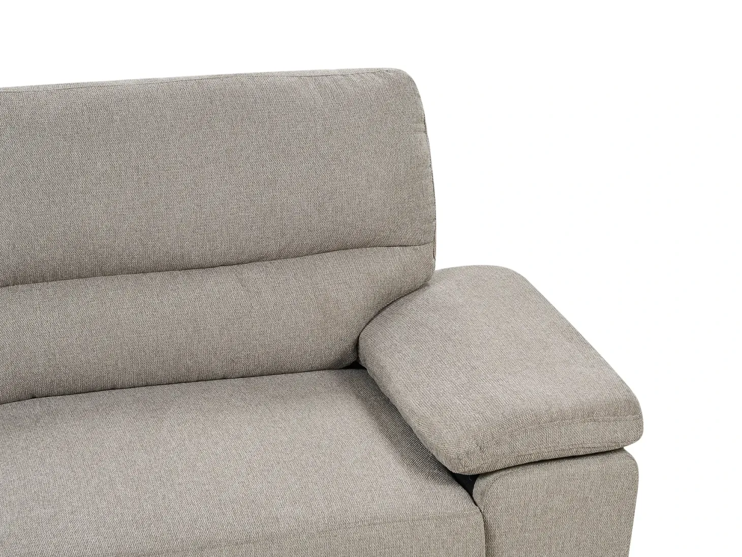 Sofa 3 personers VOGAR Lysebrun
