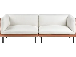 Sofa 3 personers VORGOD Cremehvid
