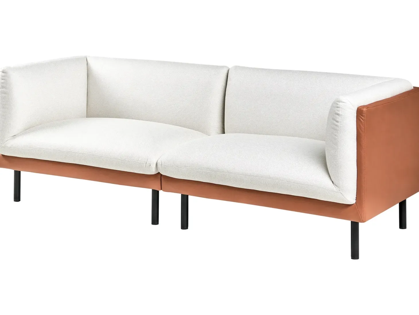 Sofa 3 personers VORGOD Cremehvid