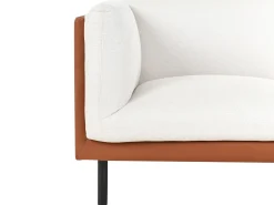 Sofa 2 personers VORGOD Cremehvid