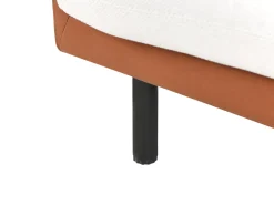 Sofa 2 personers VORGOD Cremehvid