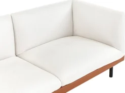 Sofa 2 personers VORGOD Cremehvid