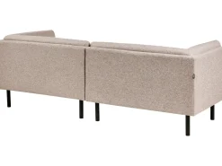 Sofa 3 personers VORGOD Lysebrun