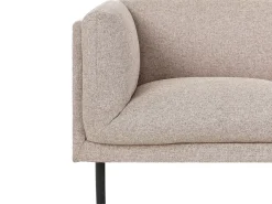 Sofa 3 personers VORGOD Lysebrun