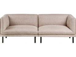 Sofa 3 personers VORGOD Lysebrun