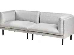 Sofa 3 personers VORGOD Lysegrå