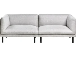 Sofa 3 personers VORGOD Lysegrå