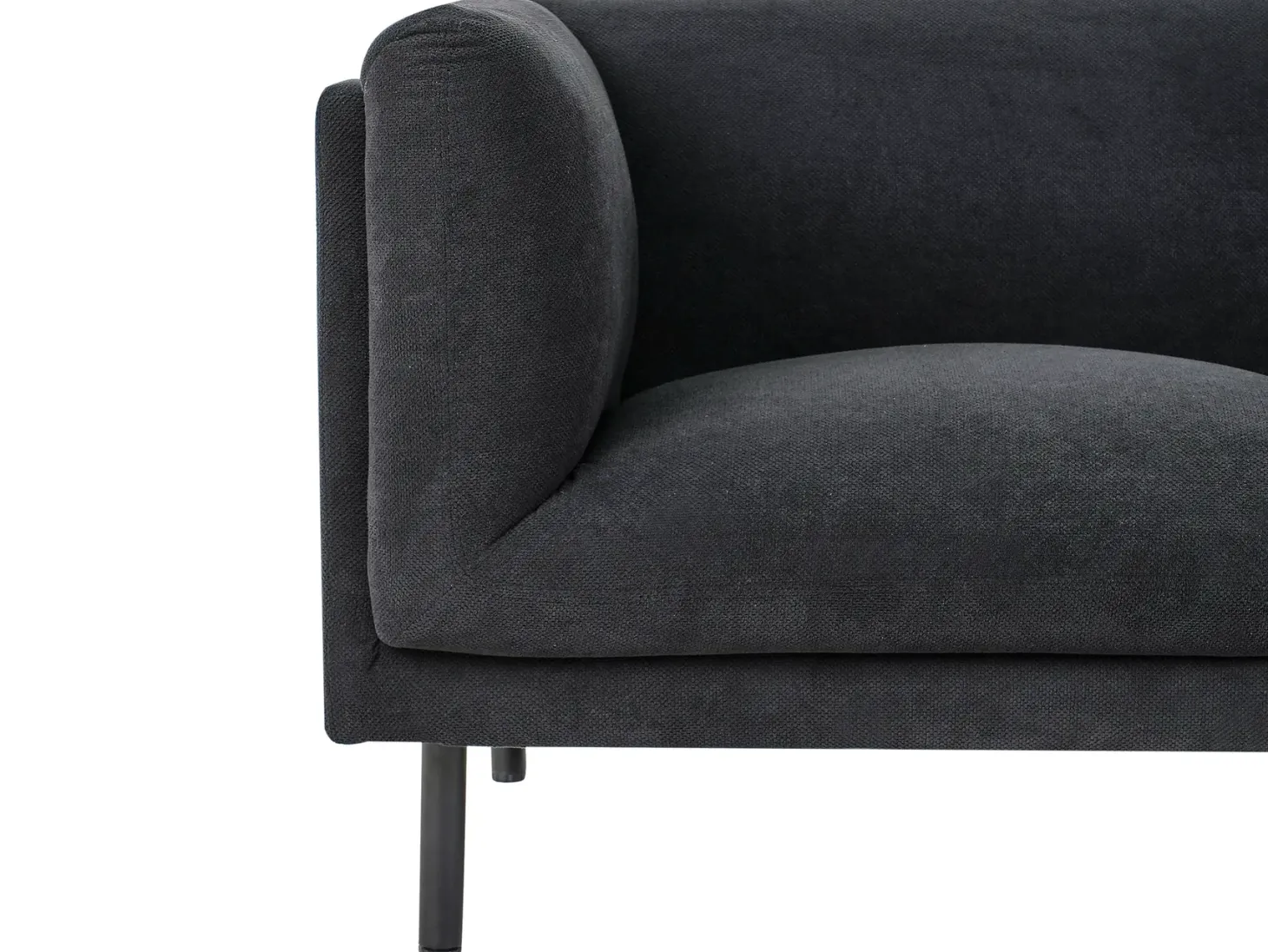 Sofa 3 personers VORGOD Sort