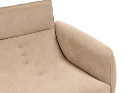 Sofa 3 personers WETLAN Lysebrun