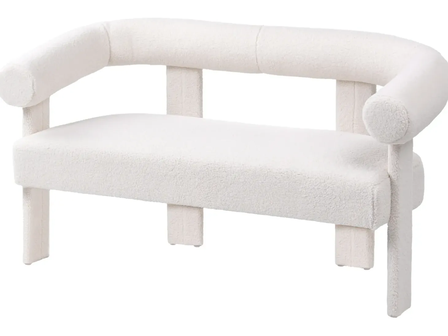 Sofasæt ILBRO Boucle Cremehvid