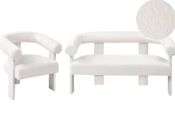 Sofasæt ILBRO Boucle Cremehvid