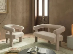 Sofasæt ILBRO Boucle Lys Beige