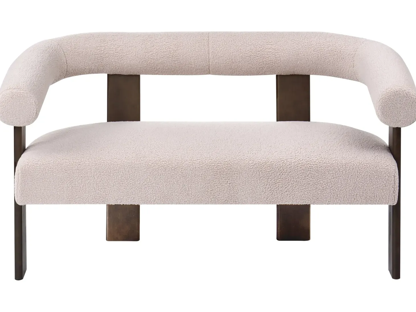 Sofasæt ILBRO Boucle Mørkebrun/beige