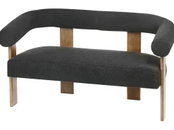 Sofasæt ILBRO Boucle Sort/ mørkebrun