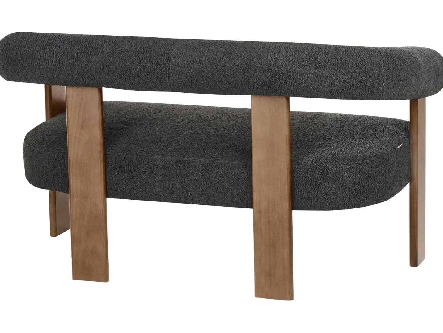 Sofasæt ILBRO Boucle Sort/ mørkebrun