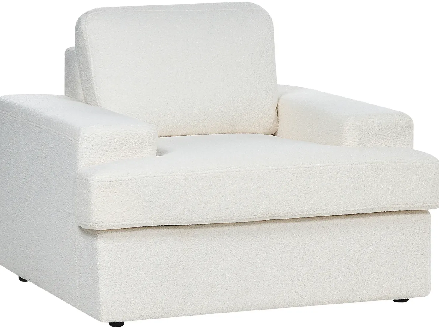 Sofasæt 5 personers ALLA Boucle Cremehvid