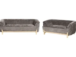 Sofasæt 5 personers ALNOR Chenille Brun
