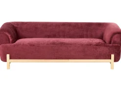 Sofasæt 5 personers ALNOR Chenille Bordeaux