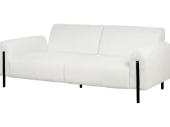 Sofasæt 4 personers ASKIM Boucle Hvid