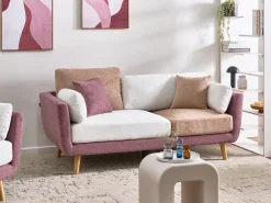 Sofasæt 4 personers BOLGA Lyserød