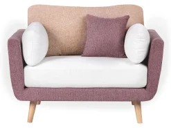 Sofasæt 4 personers BOLGA Lyserød