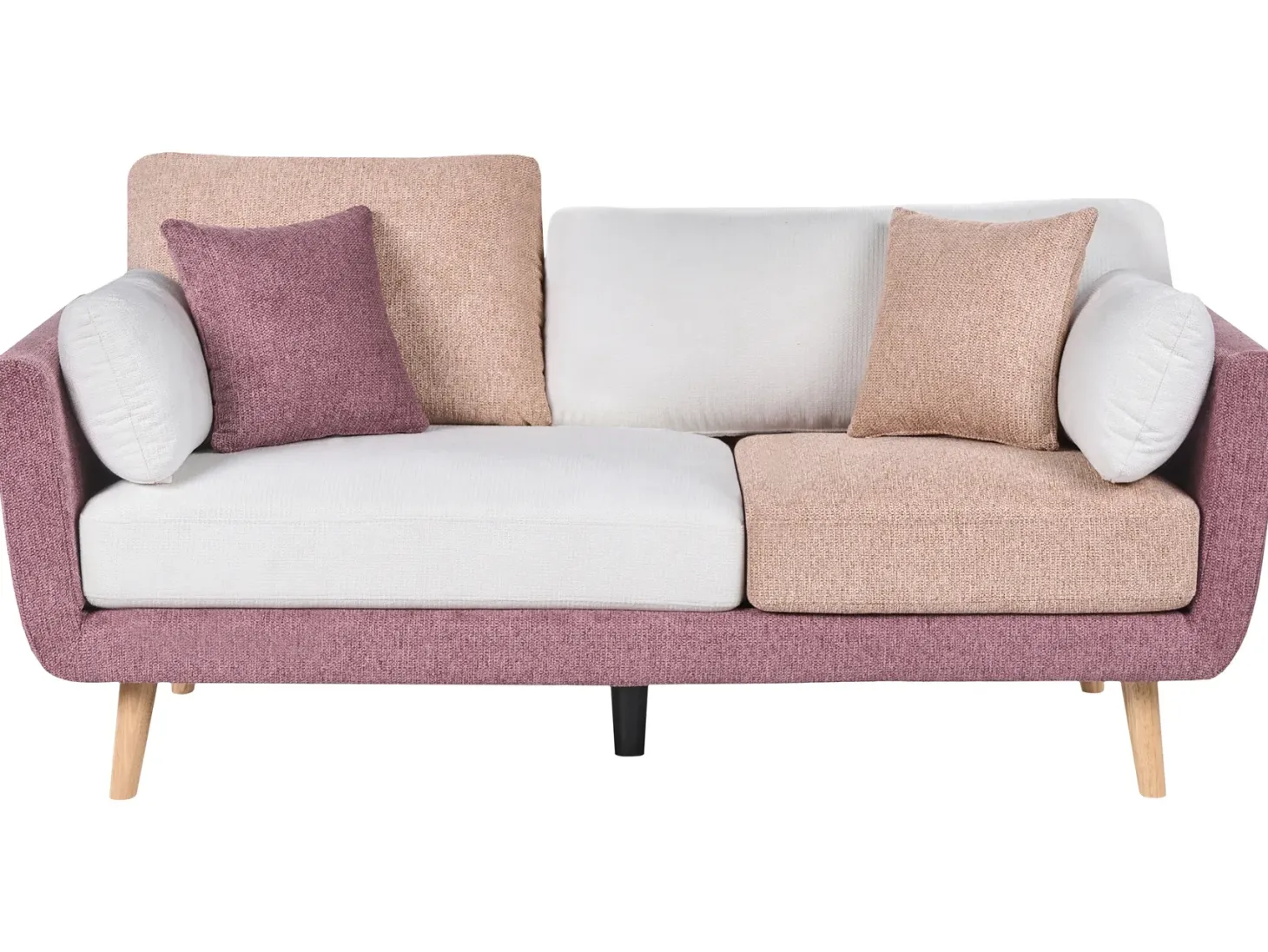 Sofasæt 4 personers BOLGA Lyserød