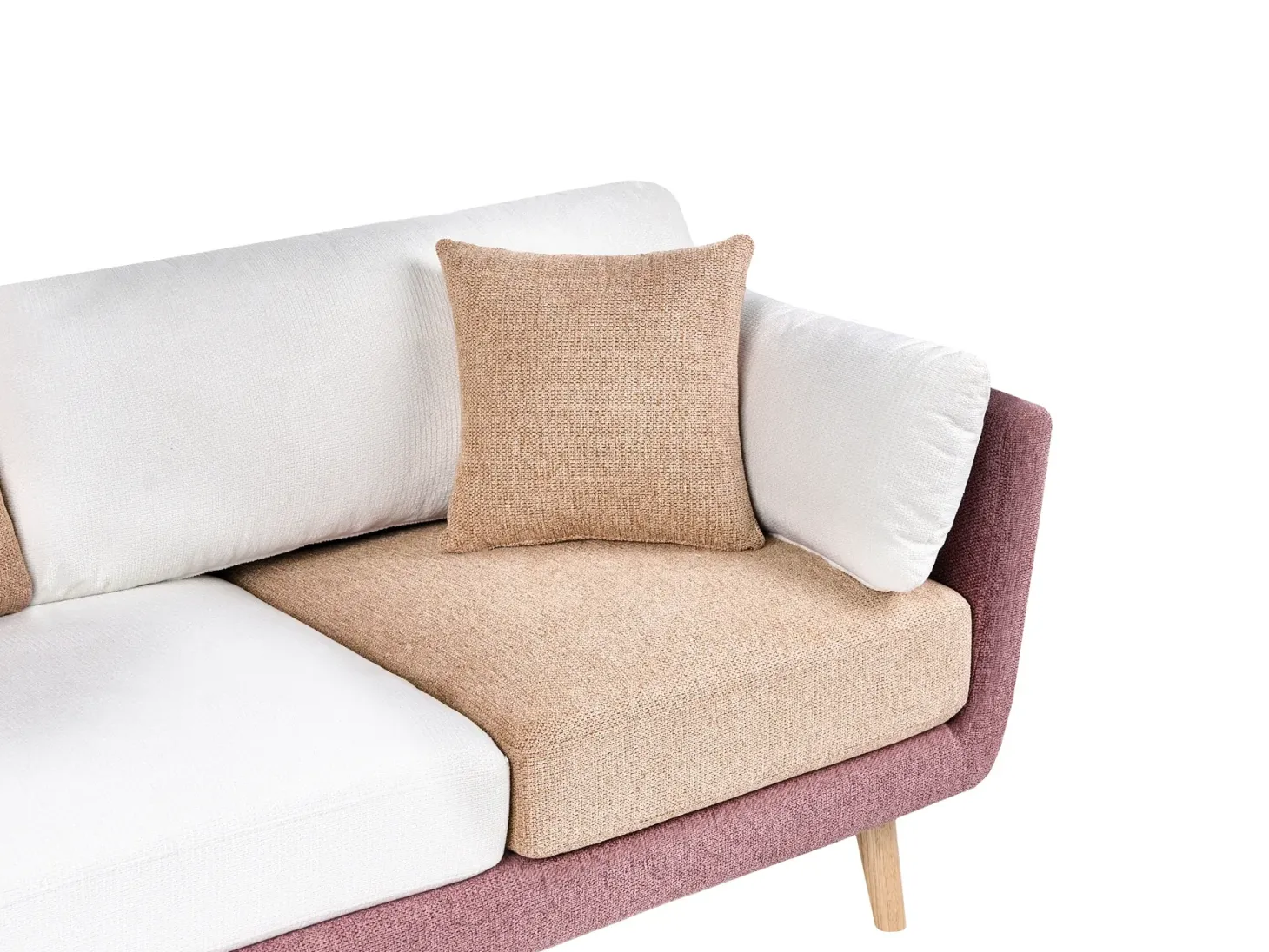 Sofasæt 4 personers BOLGA Lyserød