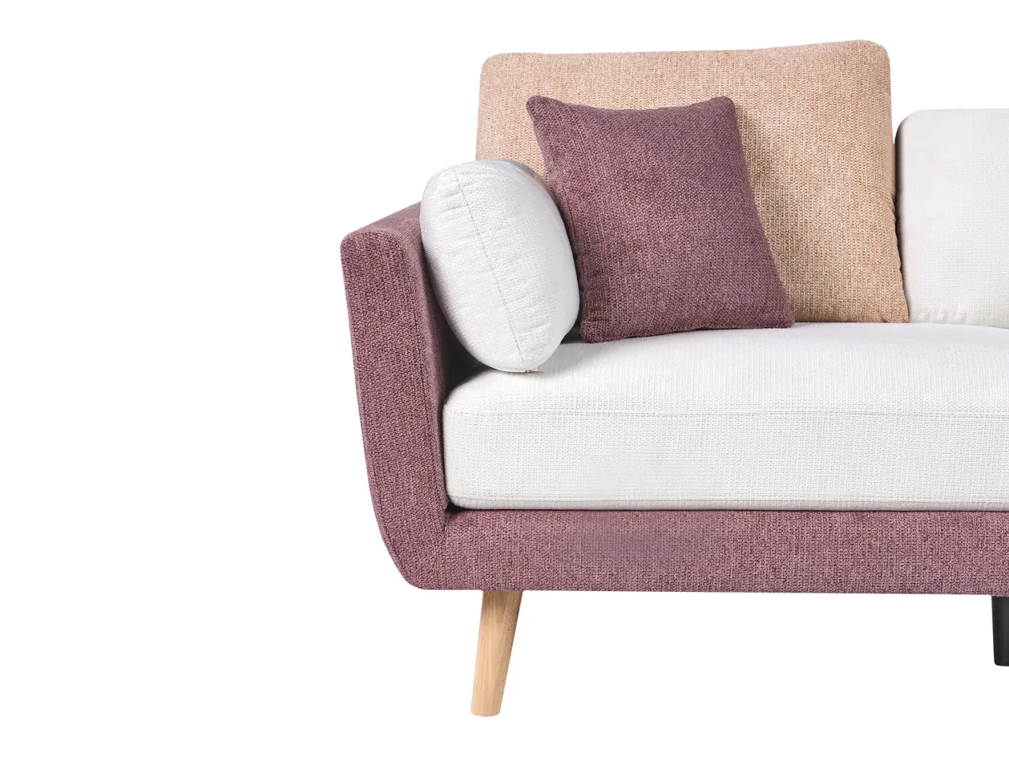 Sofasæt 4 personers BOLGA Lyserød