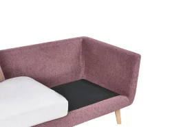 Sofasæt 4 personers BOLGA Lyserød