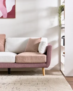 Sofasæt 4 personers BOLGA Lyserød