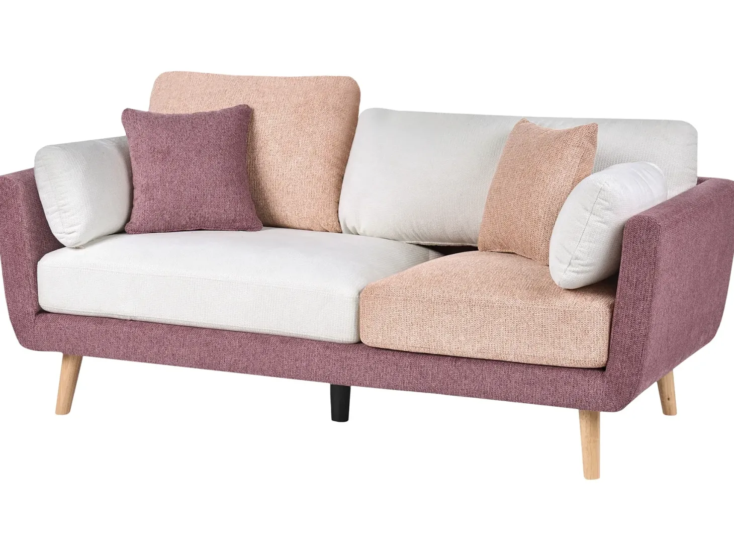 Sofasæt 4 personers BOLGA Lyserød