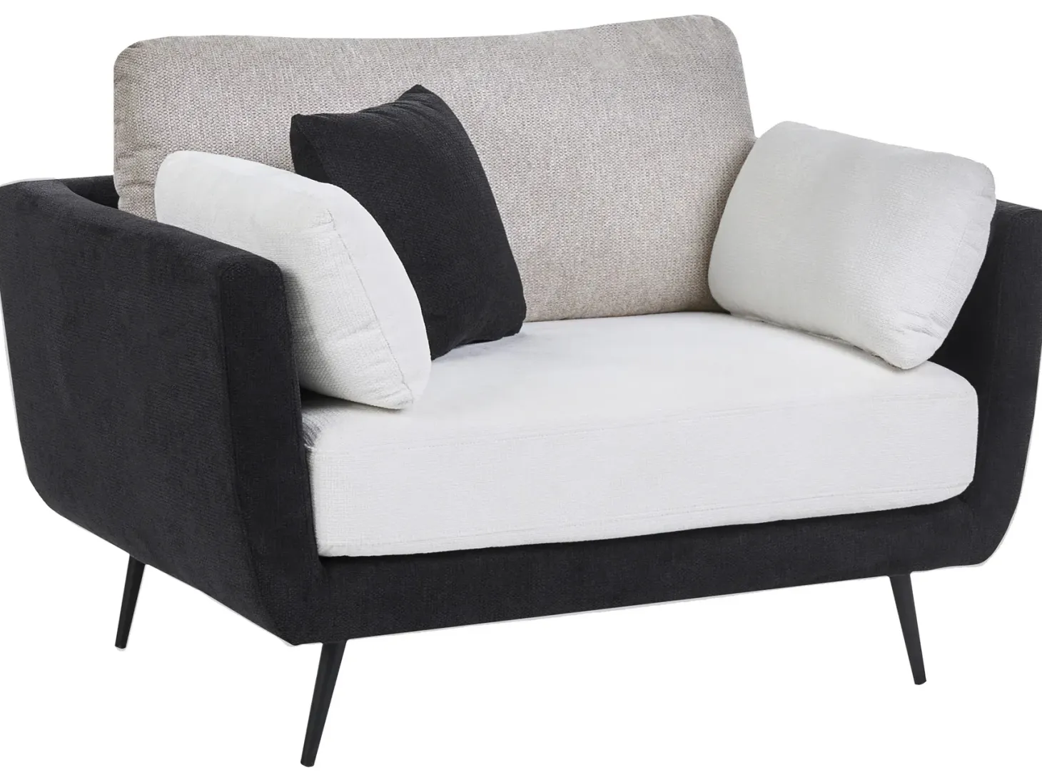 Sofasæt 4 personers BOLGA Sort