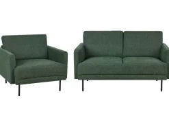 Sofasæt 2 personers BREDA Mørkegrøn