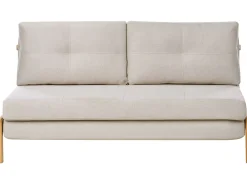 Sofasæt 3 personers EDLAND Lys Beige med puf