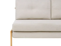 Sofasæt 3 personers EDLAND Lys Beige med bænk