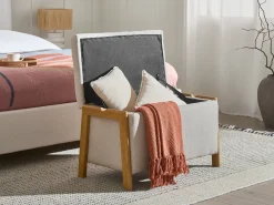 Sofasæt 3 personers EDLAND Lys Beige med bænk