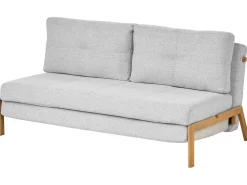 Sofasæt 3 personers EDLAND Lysegrå med bænk