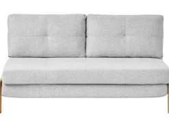 Sofasæt 3 personers EDLAND Lysegrå med bænk