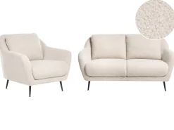 Sofasæt 3 personers EIBY Boucle Beige