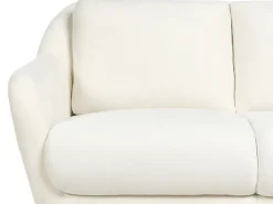 Sofasæt 3 personers EIBY Chenille Hvid