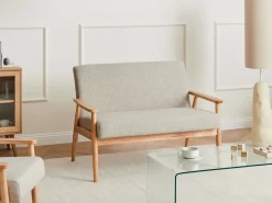 Sofasæt 6 personers ESRUM Lysebrun/grå