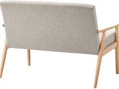 Sofasæt 6 personers ESRUM Lysebrun/grå