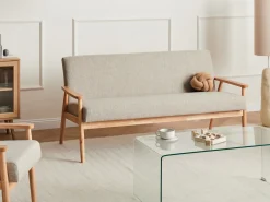 Sofasæt 6 personers ESRUM Lysebrun/grå