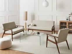 Sofasæt 6 personers ESRUM Mørkebrun/grå