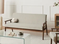 Sofasæt 6 personers ESRUM Mørkebrun/grå