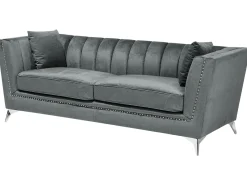 Sofasæt 5 personers GAULA Velour Grå
